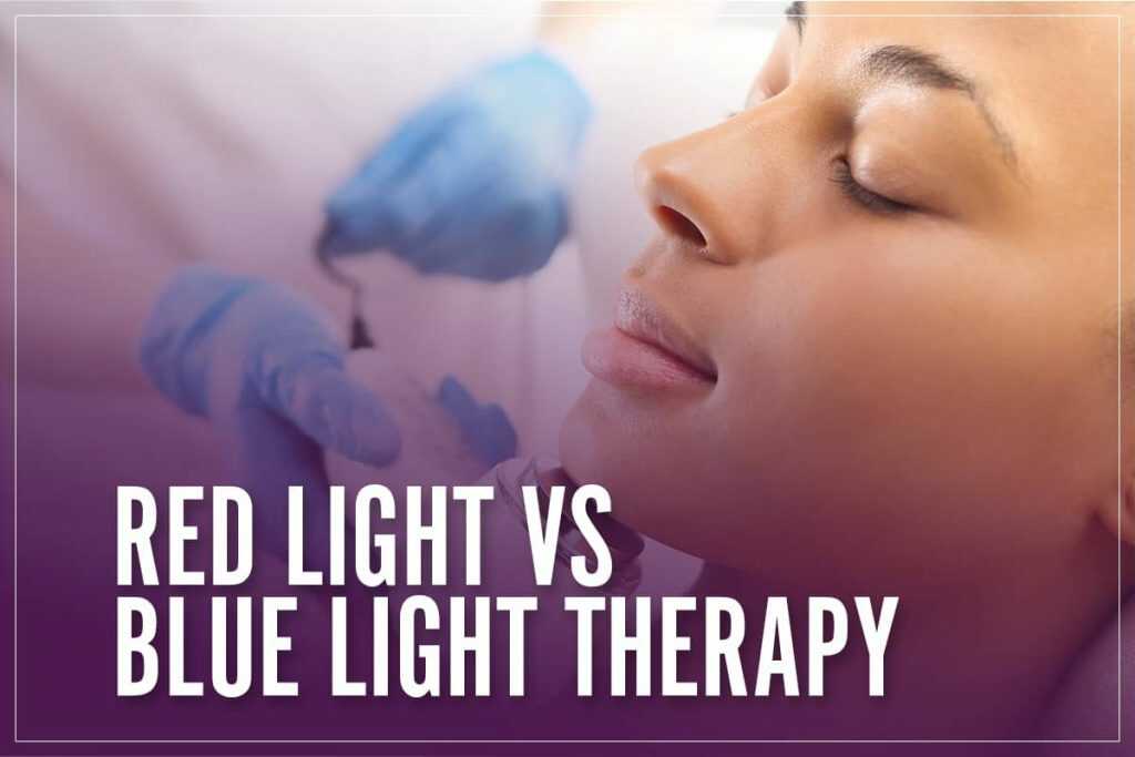 red light vs blue light therapy for actinic keratosis